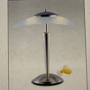 Modern Silver Touch Lamp